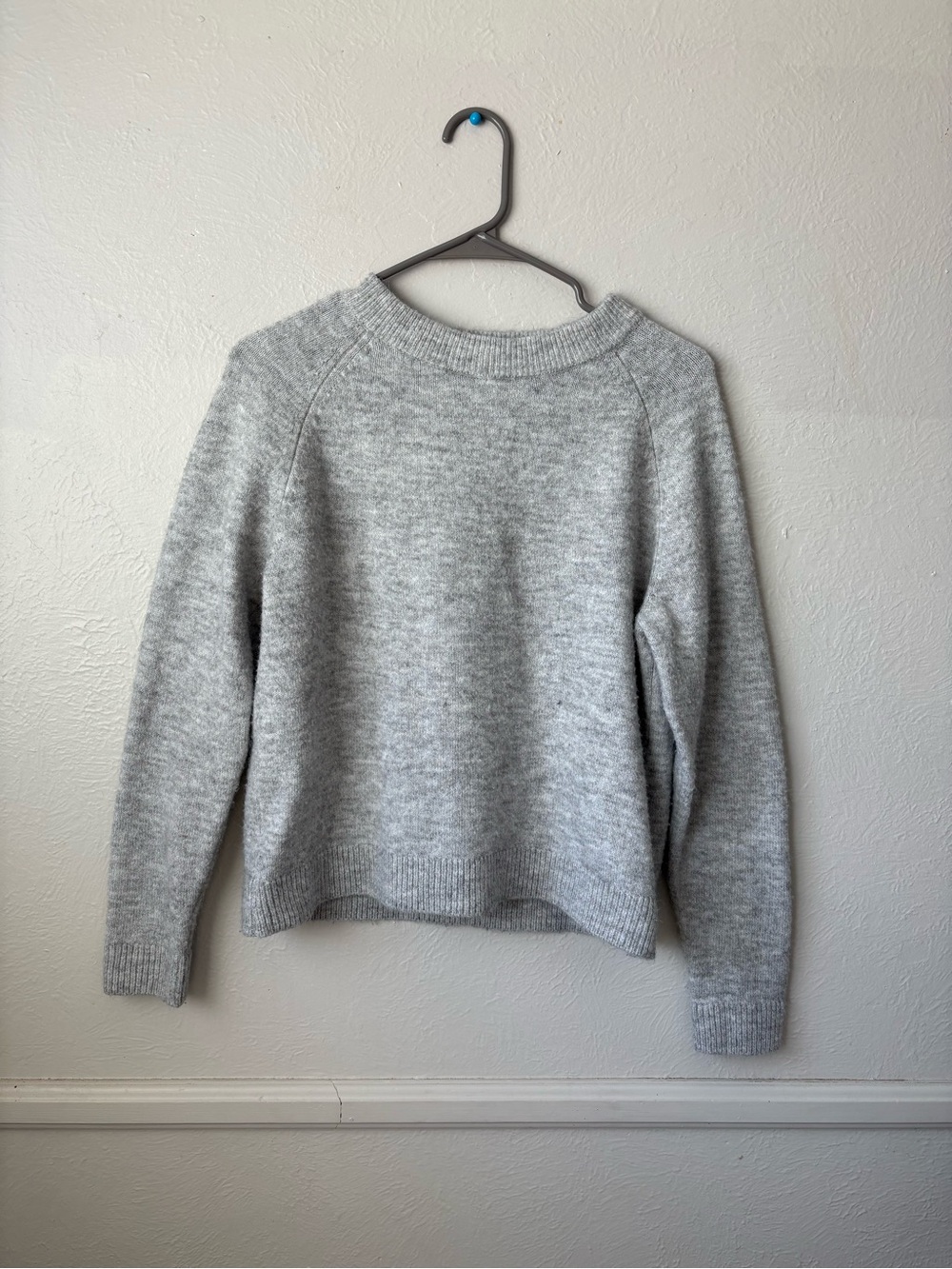 Vero Moda Heather Gray Crewneck Sweater